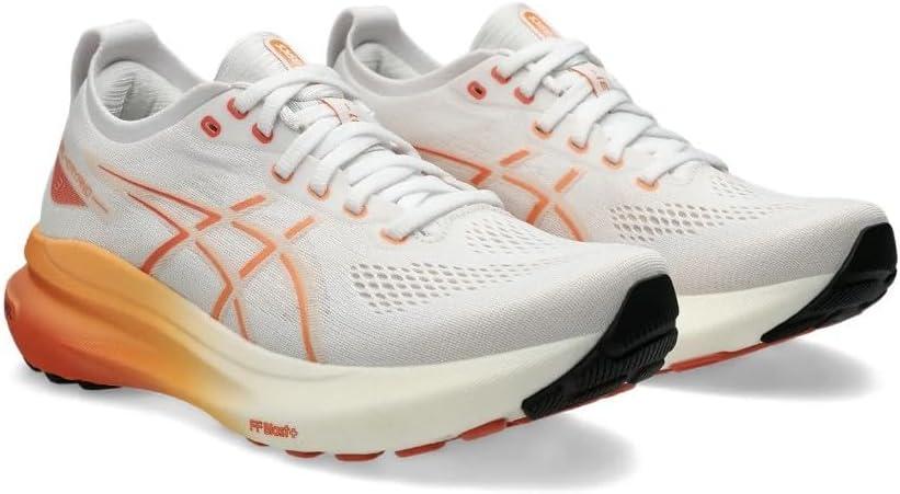 image:imageAsics Womens GelKayano 31 Running ShoesWhite Faded Orange