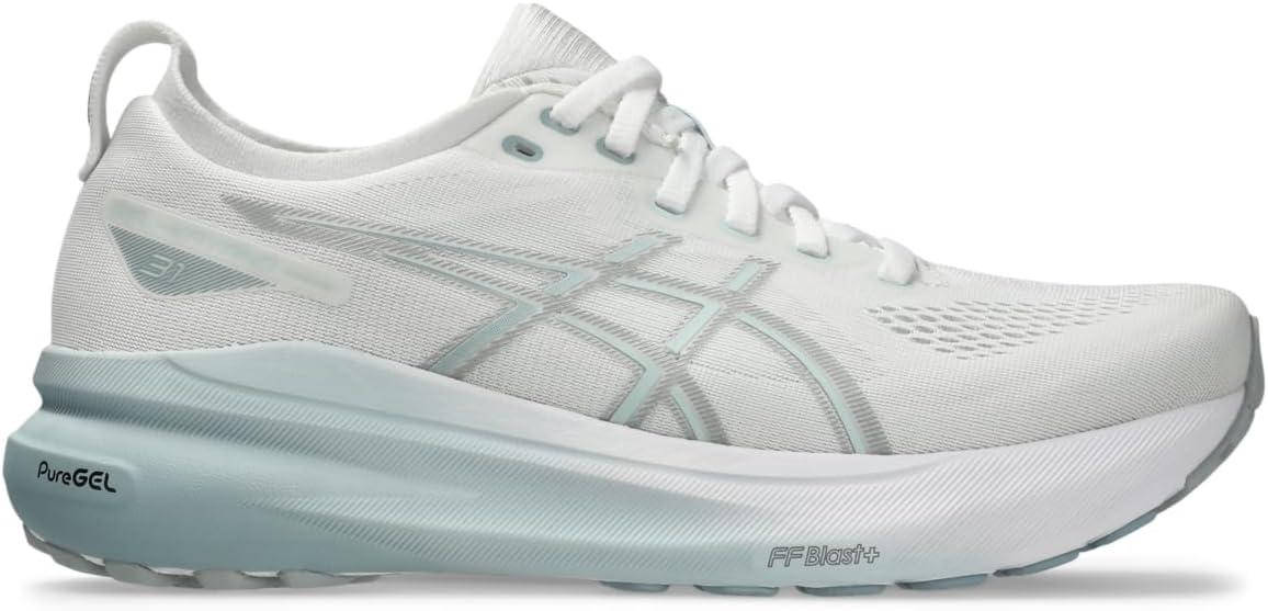 image:imageAsics Womens GelKayano 31 Running ShoesWhiteDolphin Grey