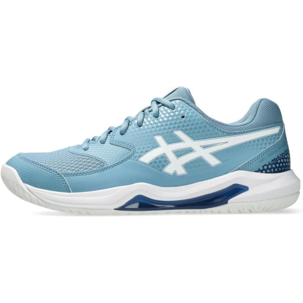 image:imageASICS Mens GelDedicate 8 Pickleball ShoesSaba BlueWhite