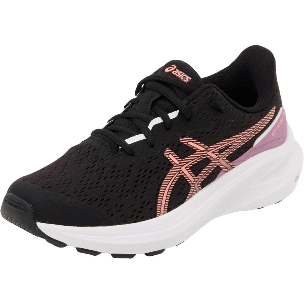 image:imageAsics Kids GT1000 13 Grade School Running ShoesBlack Sun Coral