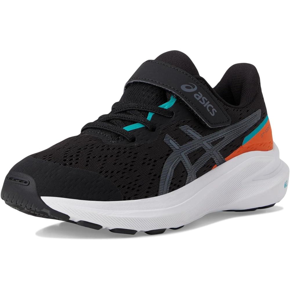 image:imageAsics Kids GT1000 13 Grade School Running ShoesBlackCarbon