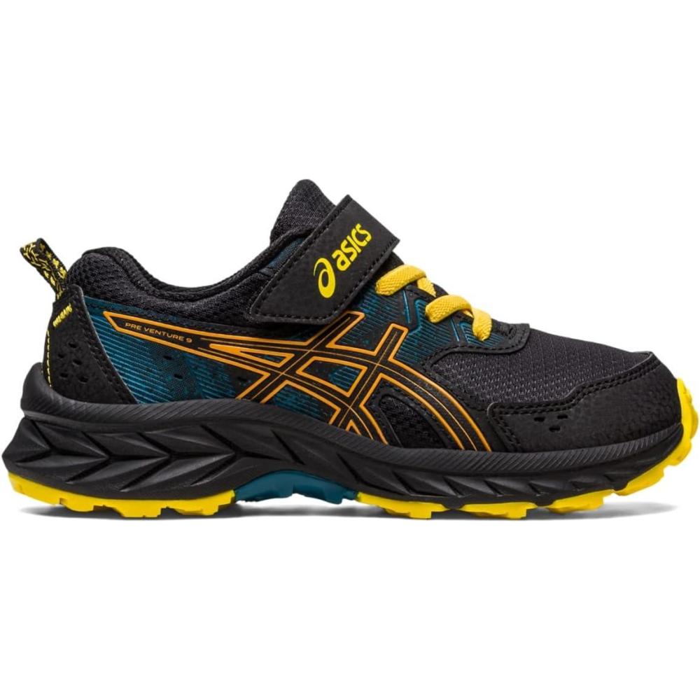 image:imageAsics Kids PRE Venture 9 PreSchool Running ShoesBlackSandstorm