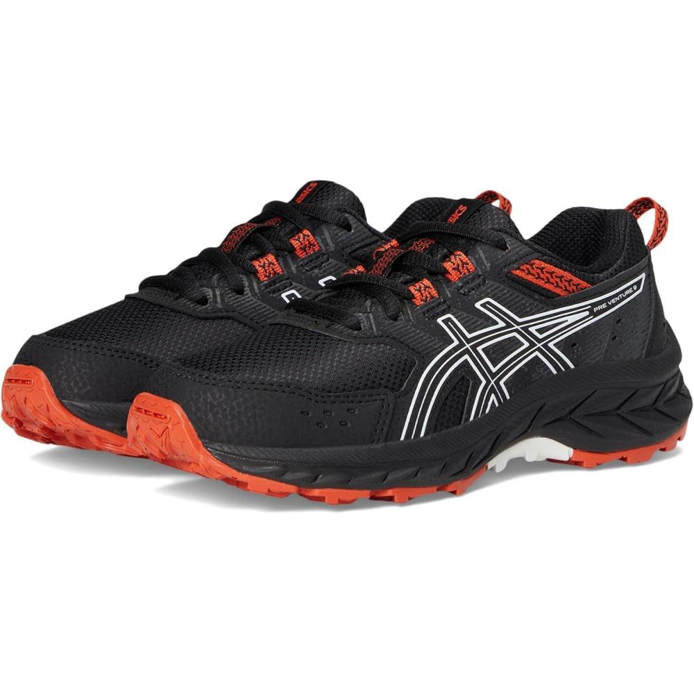 image:imageAsics Kids PRE Venture 9 PreSchool Running ShoesBlackWhite