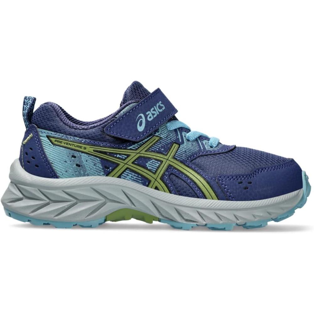image:imageAsics Kids PRE Venture 9 PreSchool Running ShoesDeep OceanCactus