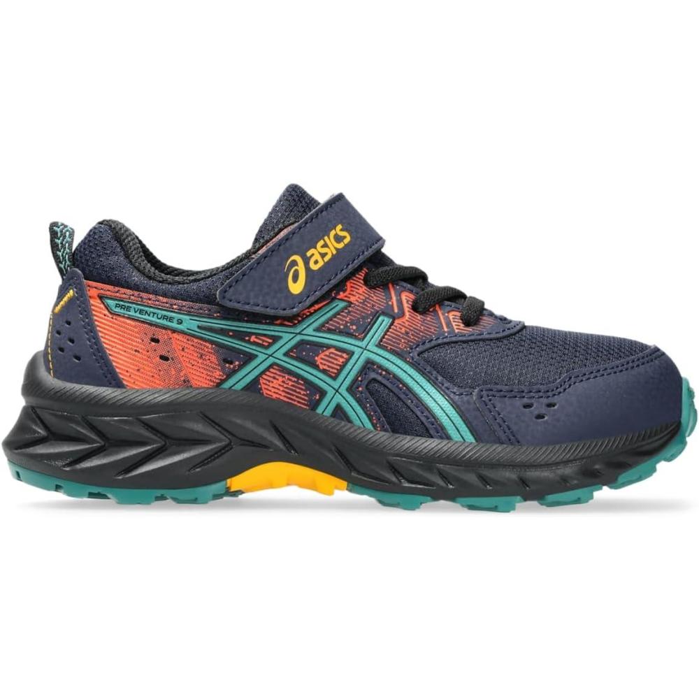 image:imageAsics Kids PRE Venture 9 PreSchool Running ShoesMidnightRainy Lake