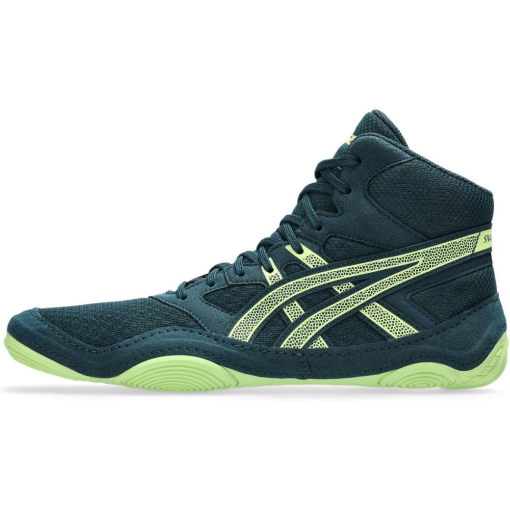 image:imageAsics Mens Snapdown 4 Wrestling ShoesTranquil TealLucid Yellow