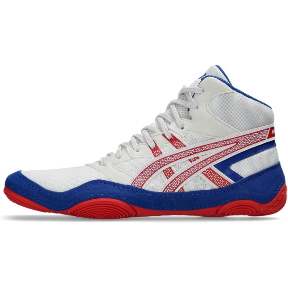 image:imageAsics Mens Snapdown 4 Wrestling ShoesWhiteClassic Red