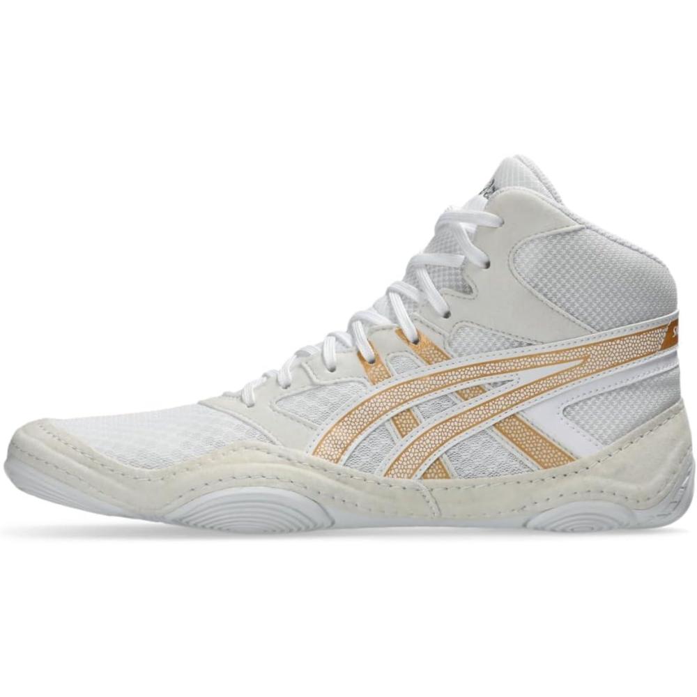image:imageAsics Mens Snapdown 4 Wrestling ShoesWhitePure Gold
