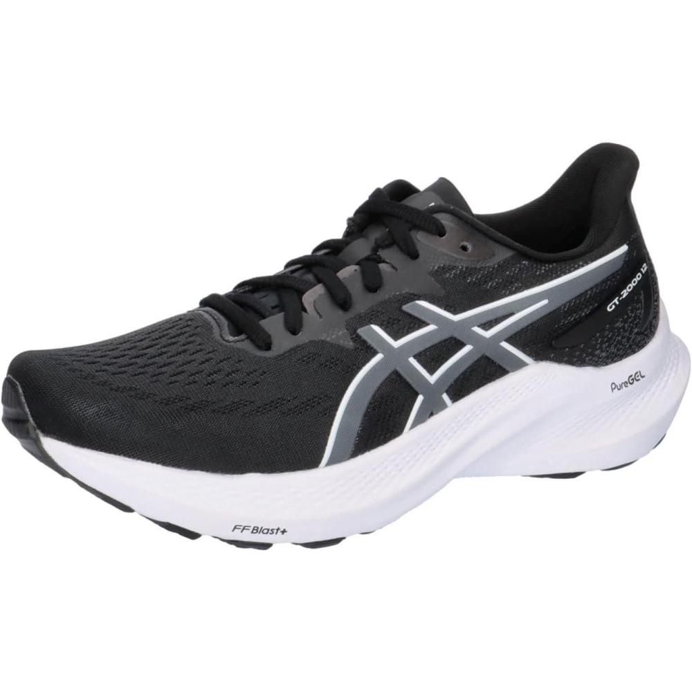 image:imageAsics Womens GT2000 12 Running ShoeBlack Carrier Grey