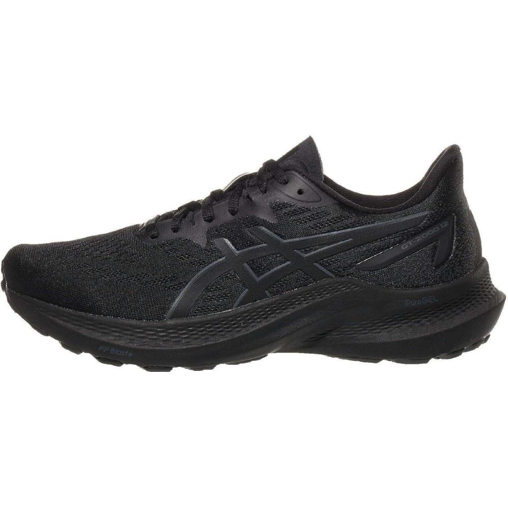image:imageAsics Womens GT2000 12 Running ShoeBlackBlack