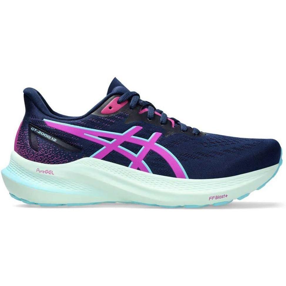 image:imageAsics Womens GT2000 12 Running ShoeBlue Expanse Bold Magenta