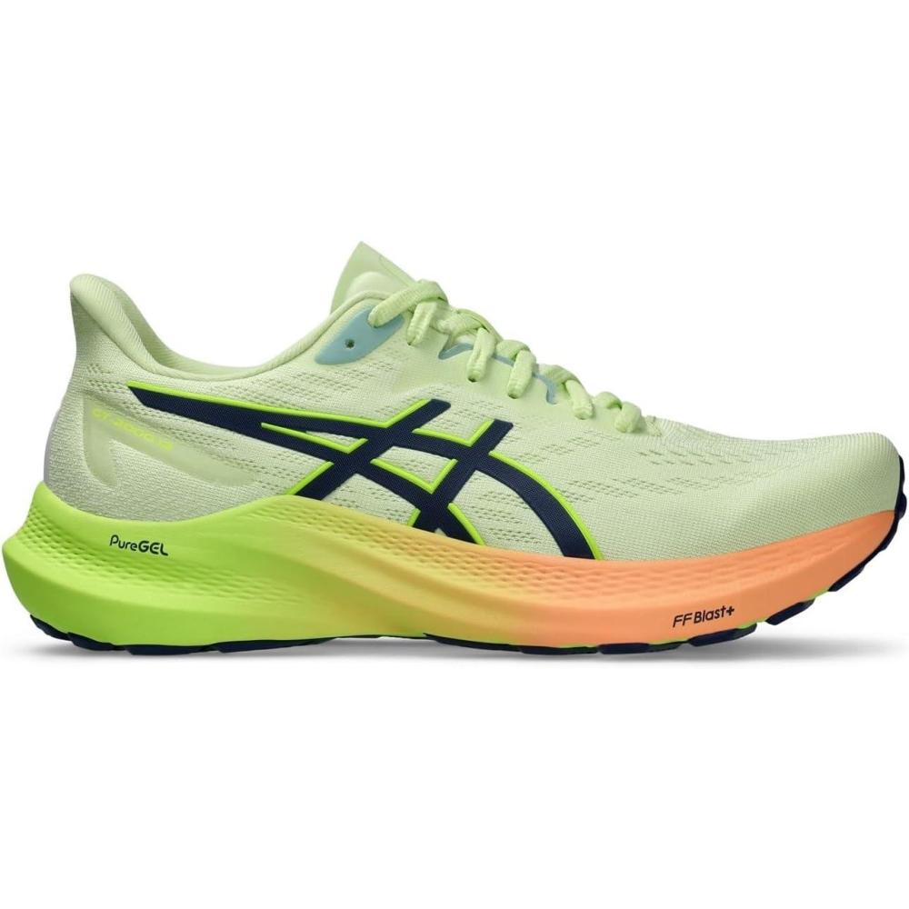 image:imageAsics Womens GT2000 12 Running ShoeCool Matcha Blue Expanse