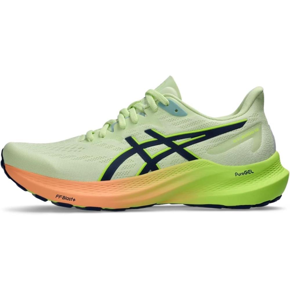 image:imageAsics Womens GT2000 12 Running ShoeCool MatchaBlue Expanse