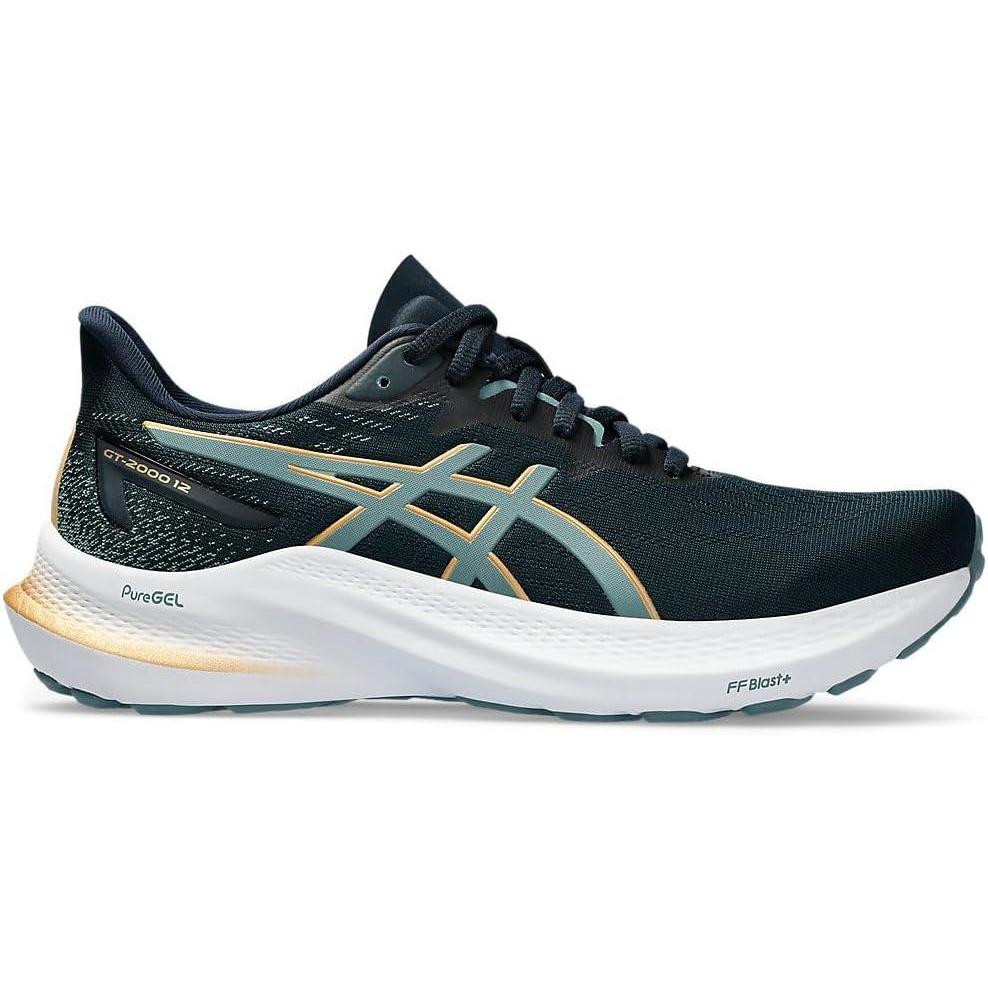 image:imageAsics Womens GT2000 12 Running ShoeFrench BlueFoggy Teal
