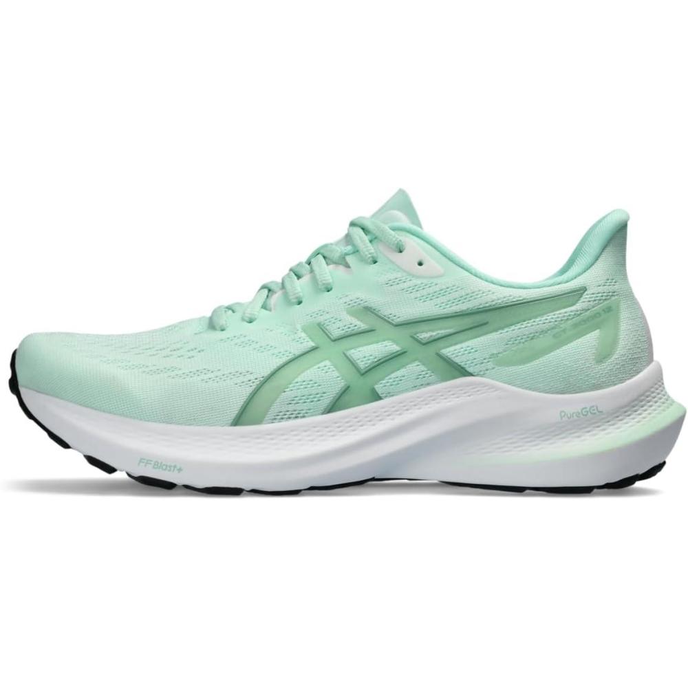 image:imageAsics Womens GT2000 12 Running ShoeMint TintDark Mint