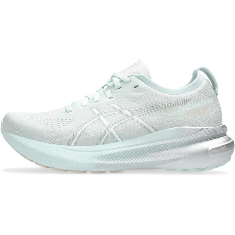 image:imageAsics Womens GelKayano 31 Running ShoesPure AquaPure Silver