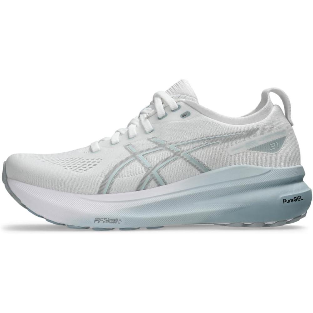 image:imageAsics Womens GelKayano 31 Running ShoesWhiteDolphin Grey