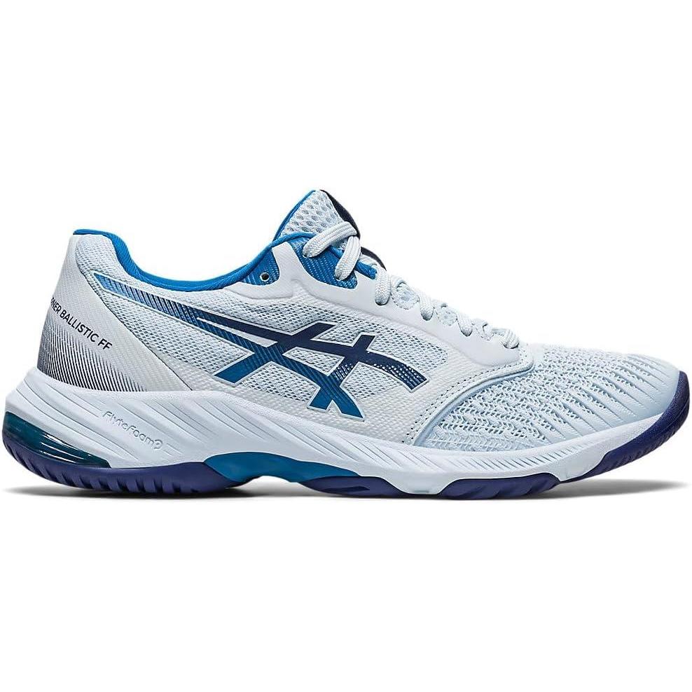 image:imageAsics Womens Netburner Ballistic FlyteFoam 3 Volleyball ShoeSkyIndigo Blue