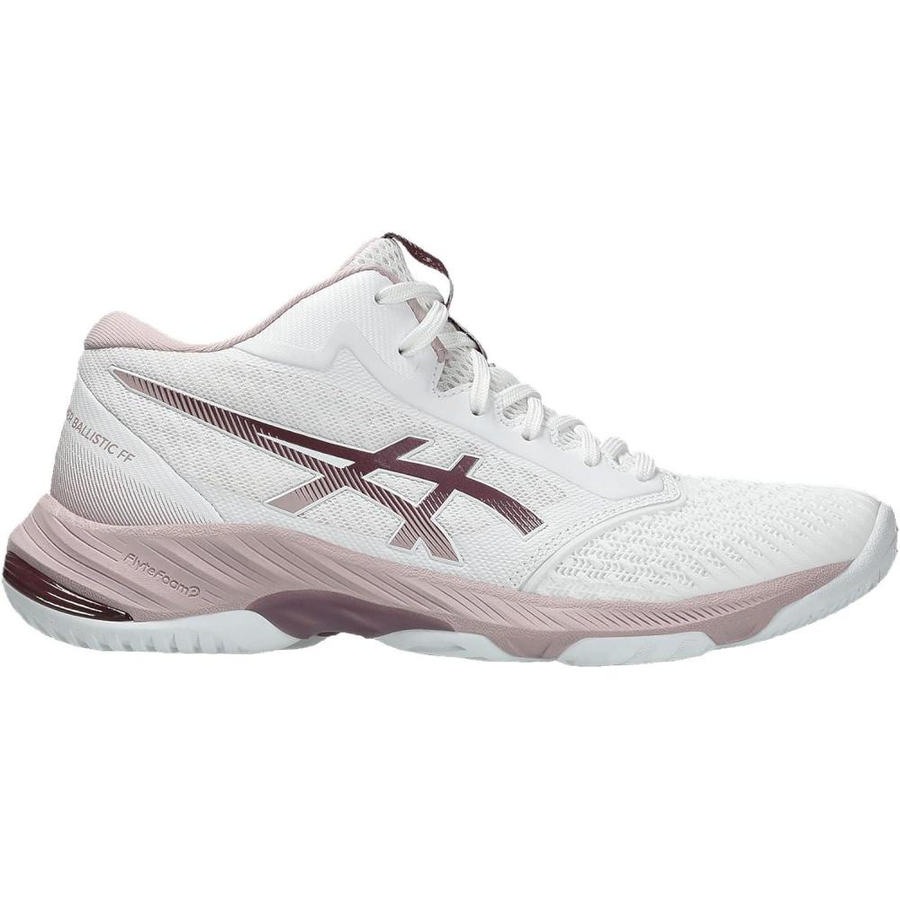 image:imageAsics Womens Netburner Ballistic FlyteFoam 3 Volleyball ShoeWhite