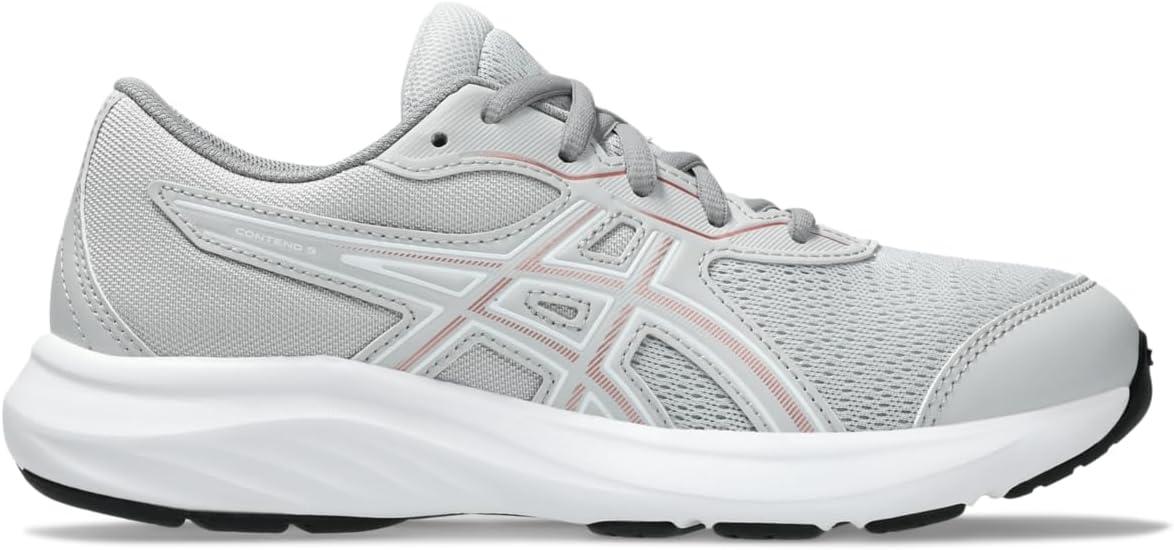 image:imageAsics Kids Contend 9 Grade School Running ShoesConcreteRose Gold