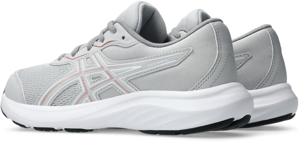image:imageAsics Kids Contend 9 Grade School Running ShoesConcreteRose Gold