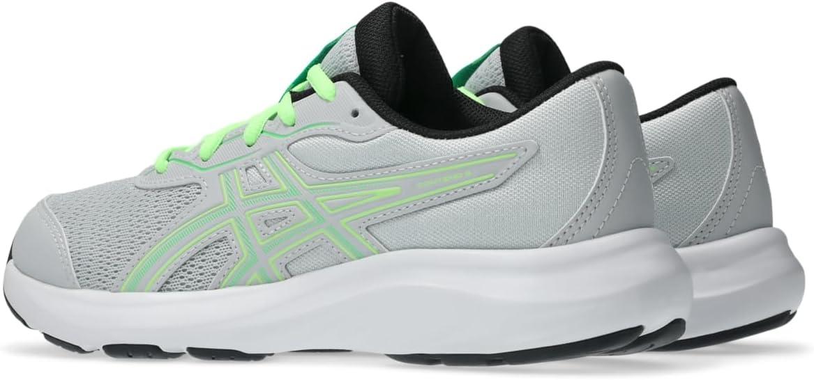 image:imageAsics Kids Contend 9 Grade School Running ShoesGlacier GreyVital Green