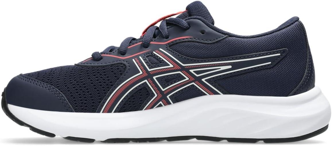 image:imageAsics Kids Contend 9 Grade School Running ShoesMidnightFlash Red