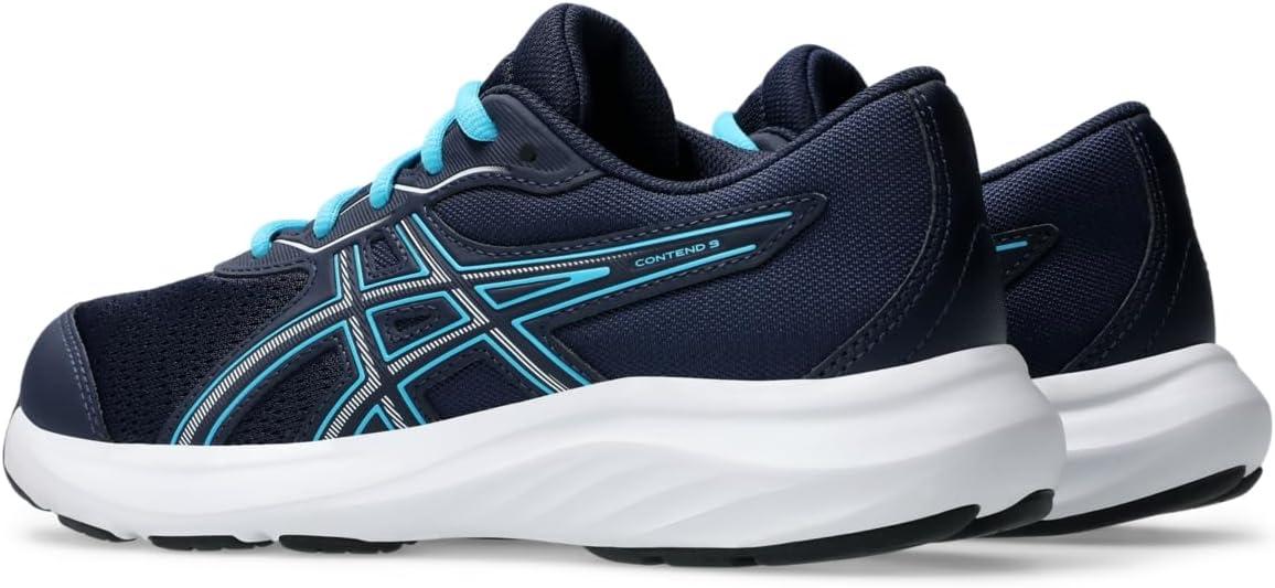 image:imageAsics Kids Contend 9 Grade School Running ShoesMidnightWhite