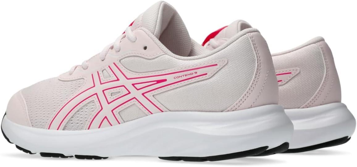image:imageAsics Kids Contend 9 Grade School Running ShoesPale PinkWhite