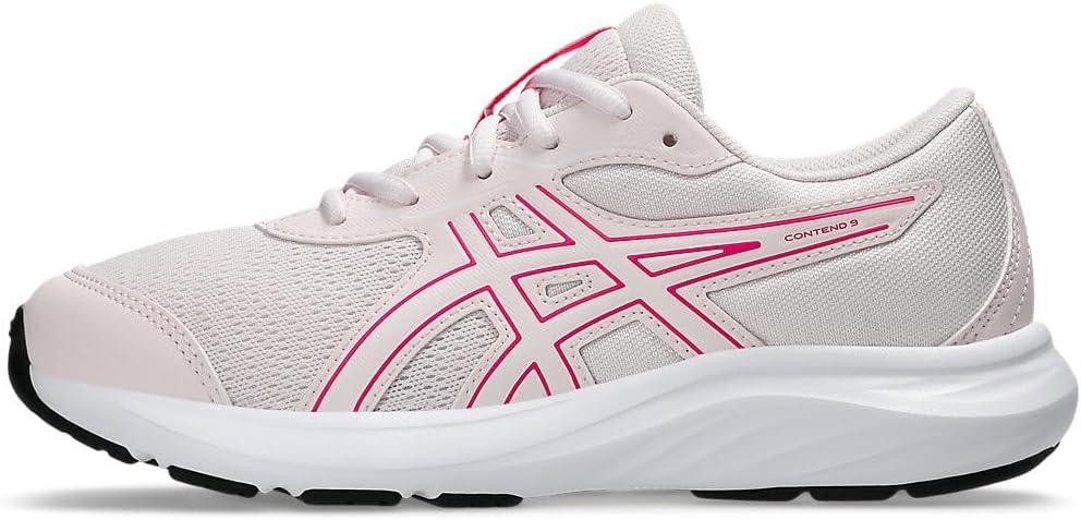 image:imageAsics Kids Contend 9 Grade School Running ShoesPale PinkWhite