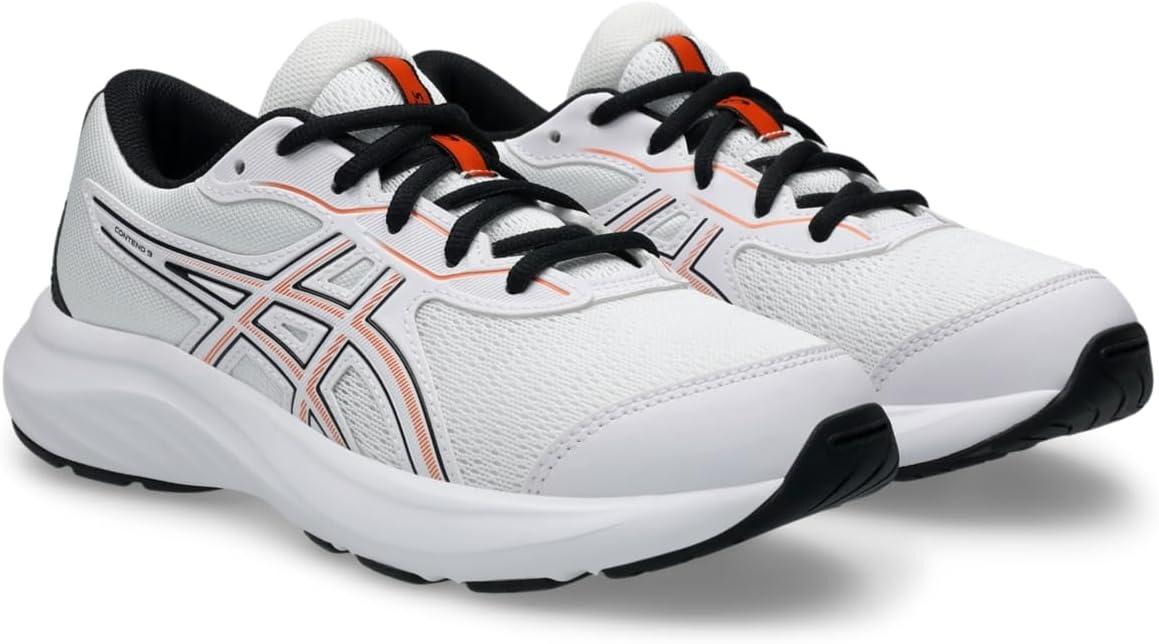 image:imageAsics Kids Contend 9 Grade School Running ShoesWhiteMojave