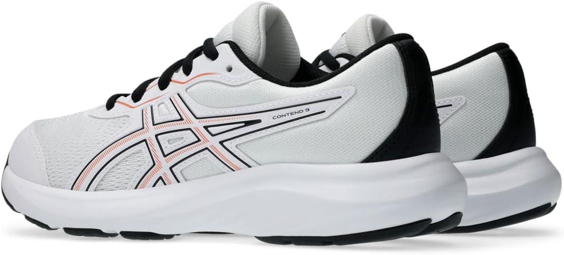 image:imageAsics Kids Contend 9 Grade School Running ShoesWhiteMojave