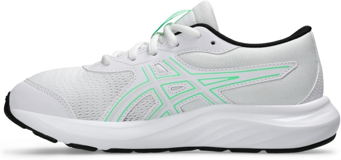 image:imageAsics Kids Contend 9 Grade School Running ShoesWhiteNew Leaf