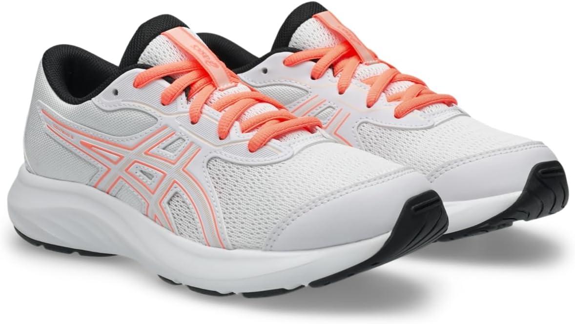 image:imageAsics Kids Contend 9 Grade School Running ShoesWhitePearl Pink