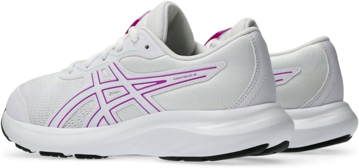 image:imageAsics Kids Contend 9 Grade School Running ShoesWhiteSoothing Sea