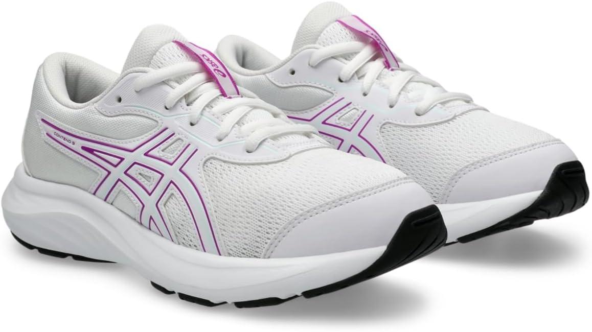 image:imageAsics Kids Contend 9 Grade School Running ShoesWhiteSoothing Sea