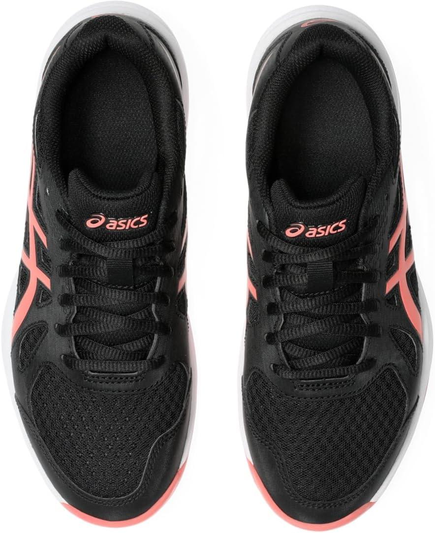 image:imageAsics Womens Upcourt 6 Volleyball ShoesBlackPapaya