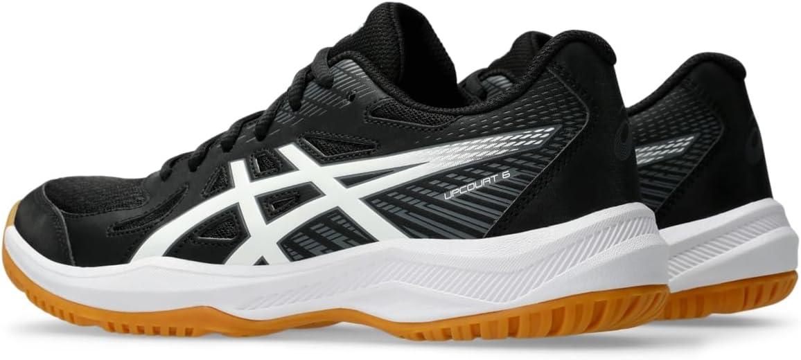 image:imageAsics Womens Upcourt 6 Volleyball ShoesBlackWhite