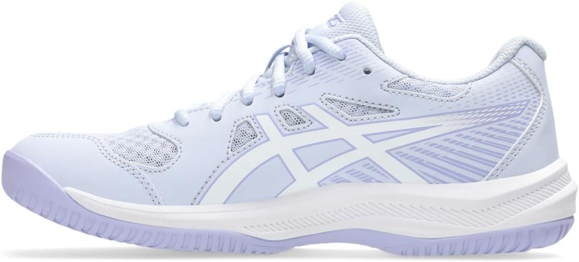 image:imageAsics Womens Upcourt 6 Volleyball ShoesBlue FadeWhite