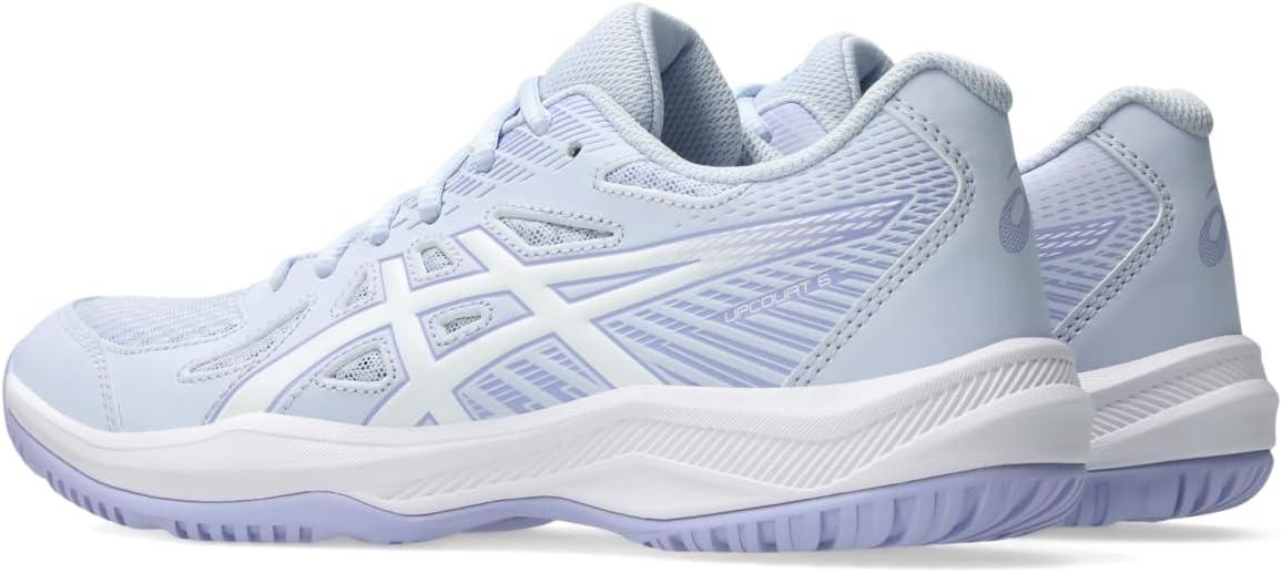 image:imageAsics Womens Upcourt 6 Volleyball ShoesBlue FadeWhite