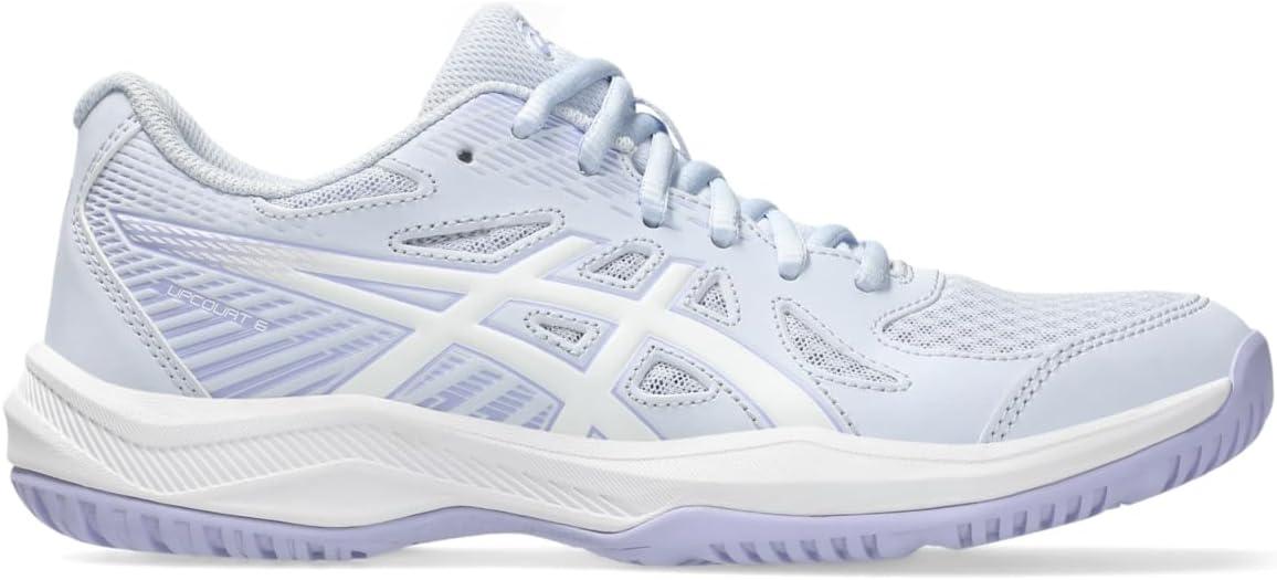 image:imageAsics Womens Upcourt 6 Volleyball ShoesBlue FadeWhite