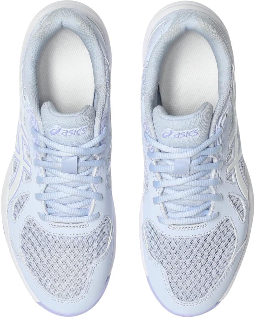 image:imageAsics Womens Upcourt 6 Volleyball ShoesBlue FadeWhite