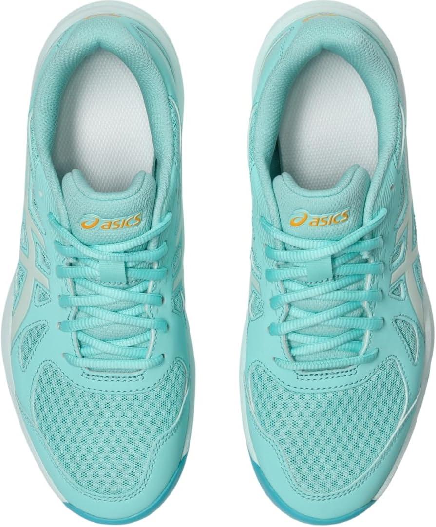 image:imageAsics Womens Upcourt 6 Volleyball ShoesIlluminate MintSoothing Sea