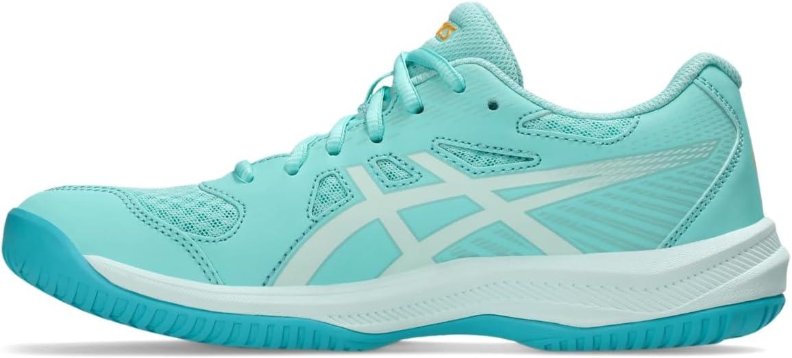 image:imageAsics Womens Upcourt 6 Volleyball ShoesIlluminate MintSoothing Sea
