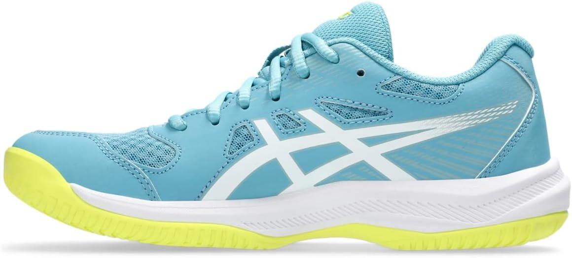 image:imageAsics Womens Upcourt 6 Volleyball ShoesStillwaterWhite
