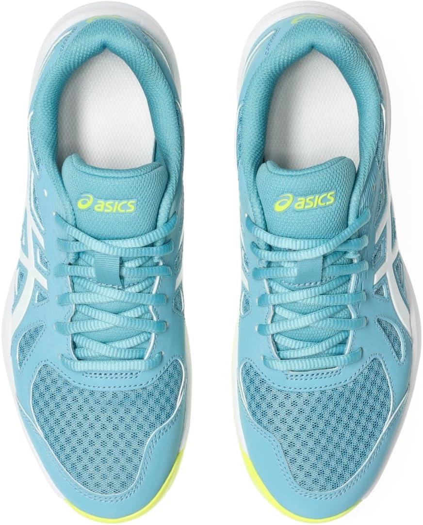 image:imageAsics Womens Upcourt 6 Volleyball ShoesStillwaterWhite