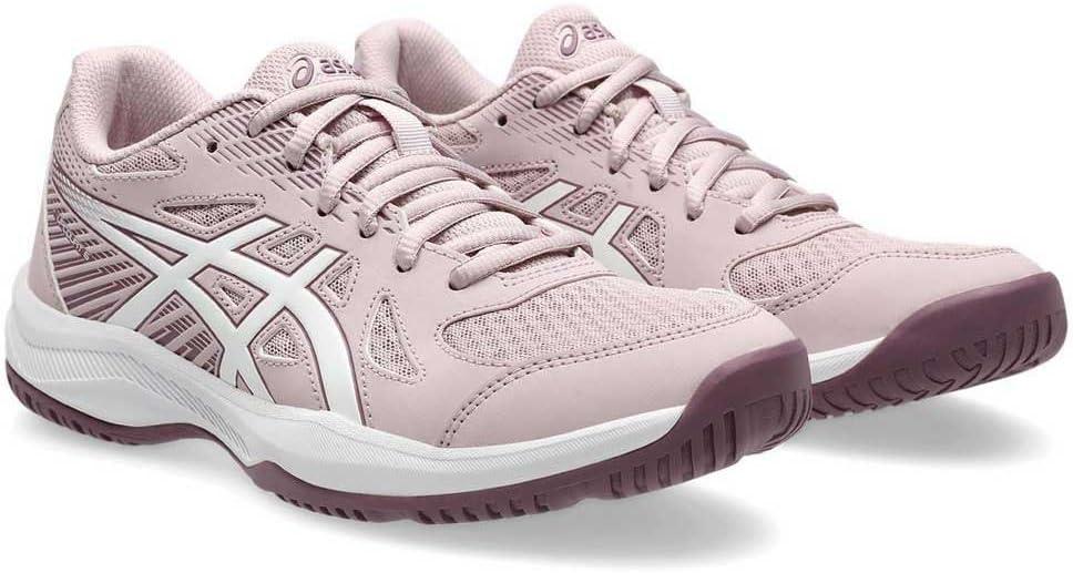 image:imageAsics Womens Upcourt 6 Volleyball ShoesWatershed Pink White