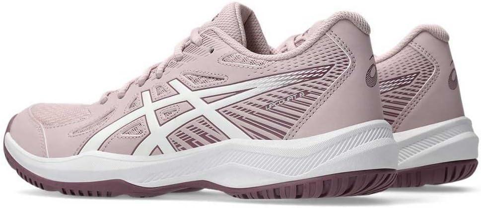 image:imageAsics Womens Upcourt 6 Volleyball ShoesWatershed Pink White