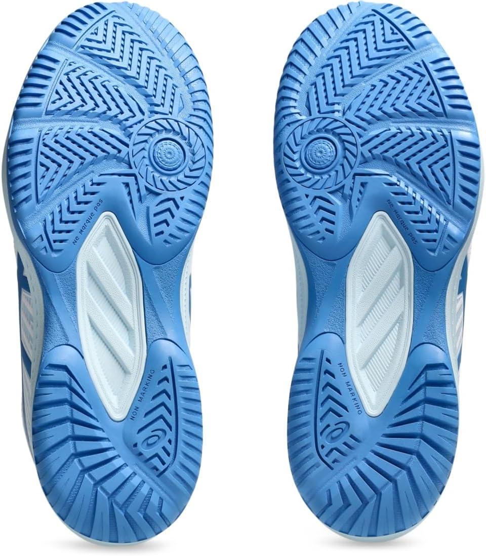 image:imageAsics Womens Upcourt 6 Volleyball ShoesWhiteBlue Coast