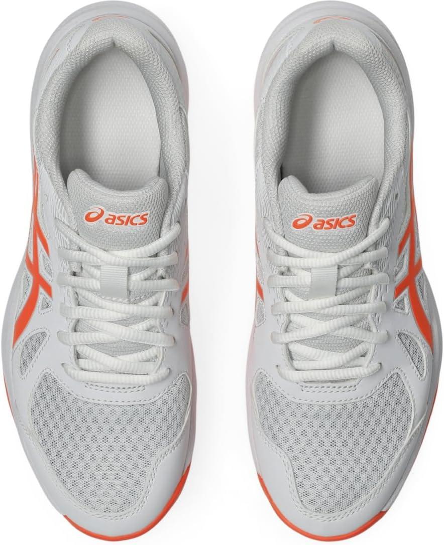 image:imageAsics Womens Upcourt 6 Volleyball ShoesWhiteVivid Coral